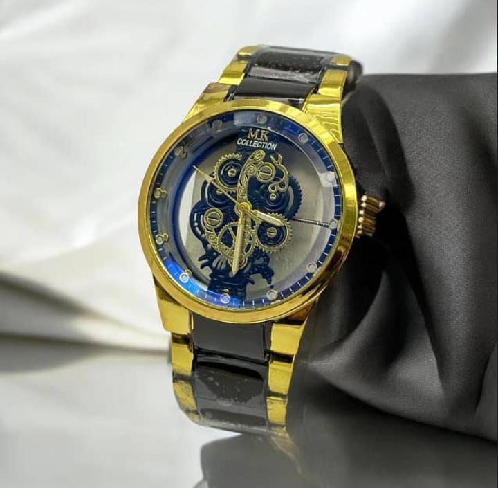 Gold Black Stainless